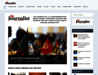 thejournalist.org.za screenshot
