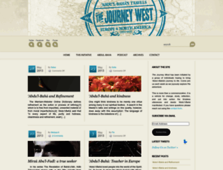 thejourneywest.org screenshot