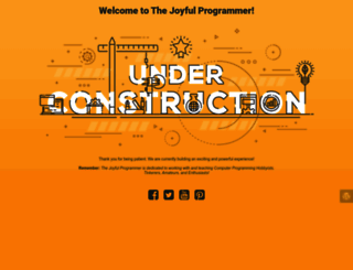 thejoyfulprogrammer.com screenshot