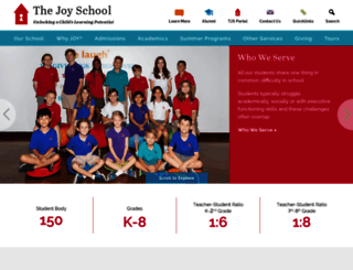 thejoyschool.org screenshot