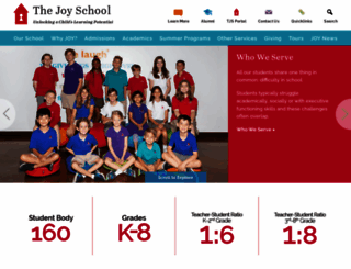 thejoyschool.org screenshot