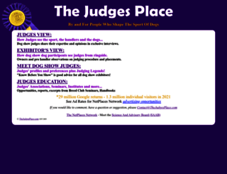 thejudgesplace.com screenshot