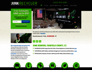 thejunkrecycler.com screenshot