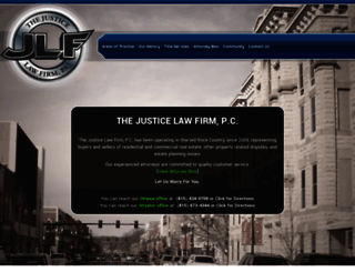 thejusticelawfirm.com screenshot