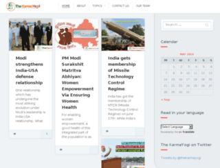 thekarmayogi.com screenshot