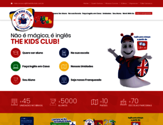 thekidsclub.com.br screenshot