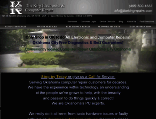 thekingrepairs.com screenshot