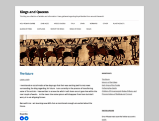 thekingsandqueens.wordpress.com screenshot