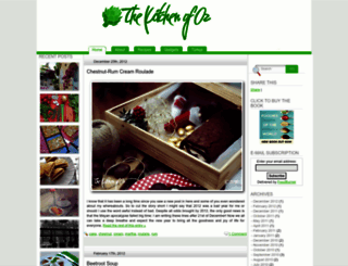 thekitchenofoz.com screenshot