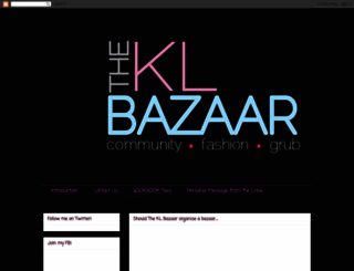 theklbazaar.blogspot.com screenshot