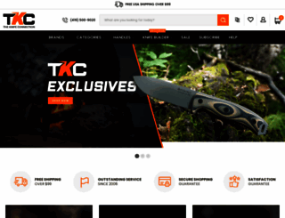 theknifeconnection.net screenshot