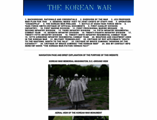 thekoreanwar.net screenshot