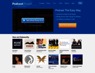 thekramershow.podcastpeople.com screenshot