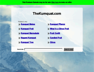 thekumquat.com screenshot