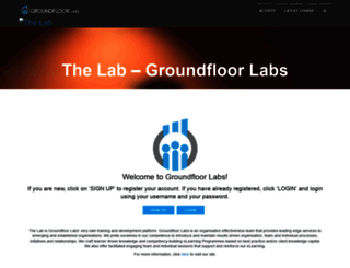 thelab.groundfloorlabs.co.za screenshot