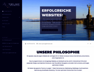 thelake-webservice.de screenshot
