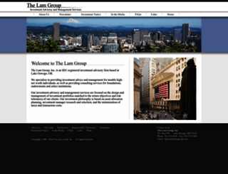 thelamgroup.com screenshot