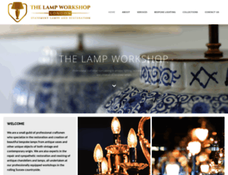 thelampworkshop.co.uk screenshot
