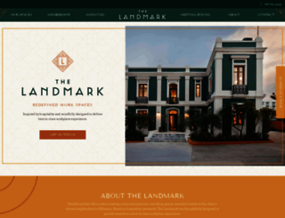 thelandmarkpr.com screenshot