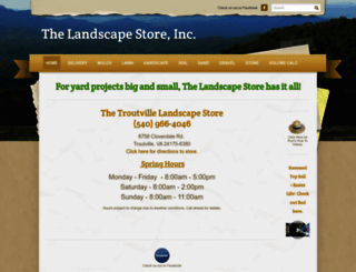thelandscapestore.net screenshot