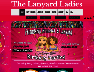 thelanyardladies.com screenshot