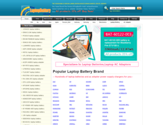 thelaptopbattery.co.uk screenshot