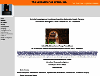 thelatinamericagroup.com screenshot