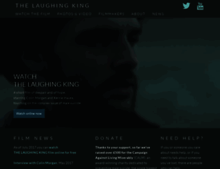 thelaughingkingfilm.co.uk screenshot