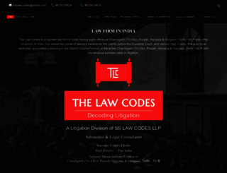 thelawcodes.com screenshot