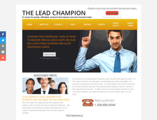 theleadchampion.com screenshot