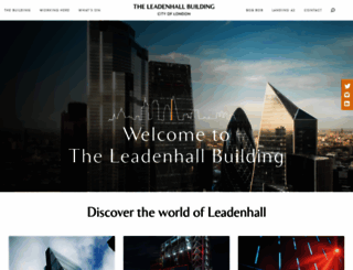theleadenhallbuilding.com screenshot