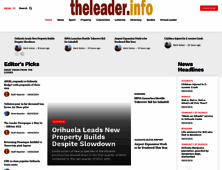 theleader.info screenshot