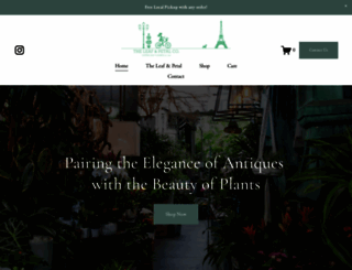 theleafandpetal.com screenshot