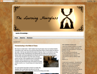 thelearninghourglass.blogspot.com screenshot
