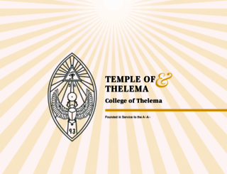 thelema.org screenshot