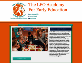 theleoacademy.com screenshot