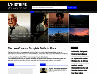 theleoafricanus.com screenshot