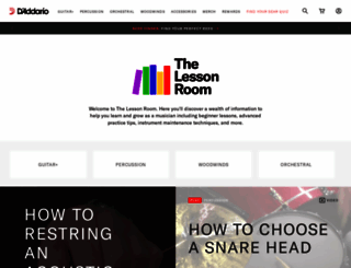 thelessonroom.com screenshot