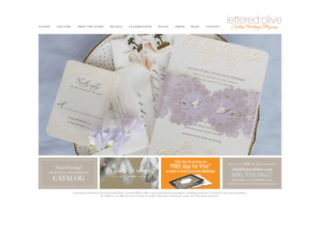 theletteredolive.com screenshot