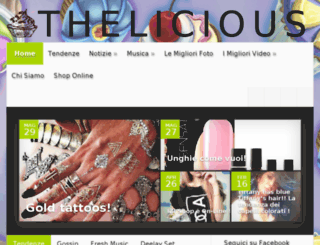 thelicious.it screenshot