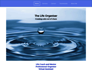 thelifeorganiser.com screenshot