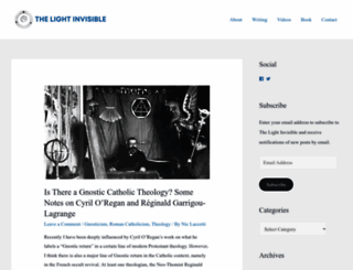 thelightinvisible.org screenshot