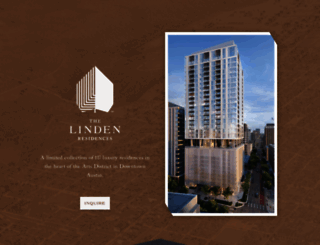 thelinden.com screenshot
