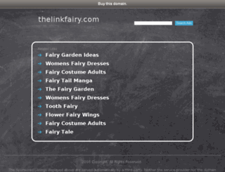 thelinkfairy.com screenshot