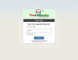 thelinkindia.com screenshot