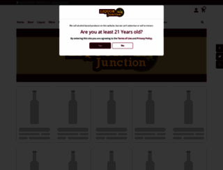 theliquorjunction.com screenshot