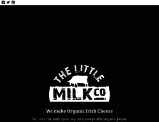 thelittlemilkcompany.ie screenshot