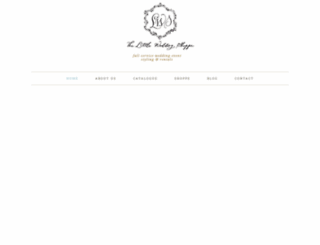 thelittleweddingshoppe.com screenshot
