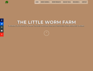 thelittlewormfarm.com screenshot