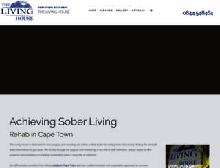 thelivinghouse.co.za screenshot